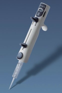 Manual repetitive pipette HandyStep® S | Type : HandyStep<sup>®</sup> S incl. rack holder